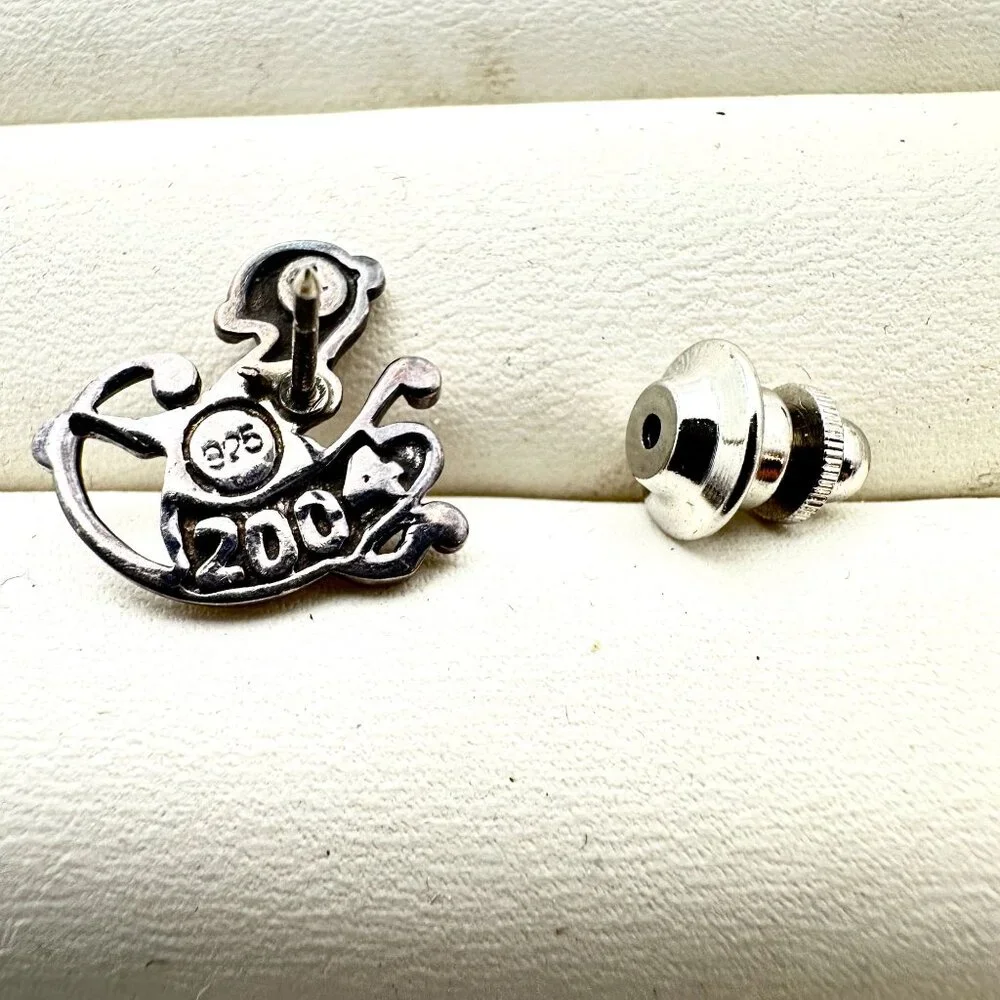 JAI John Hardy Year of the Monkey Pin Tie Tac Sterling Silver 925